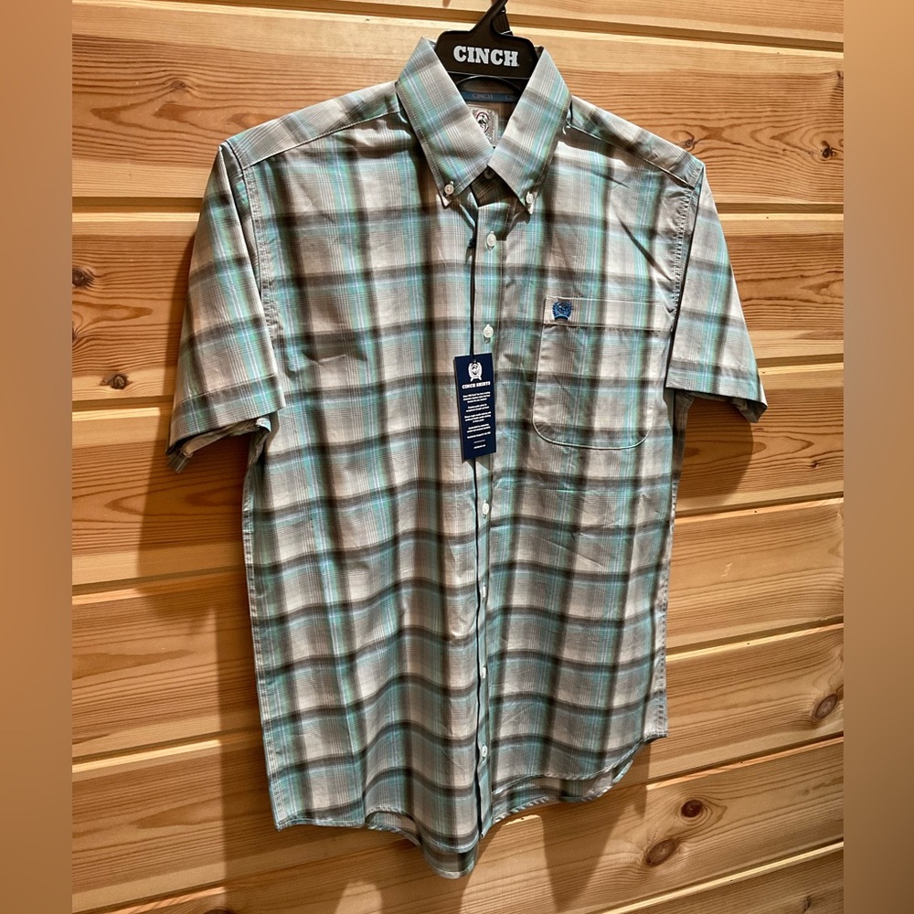 Cinch Plaid Arena flex MTW1111424